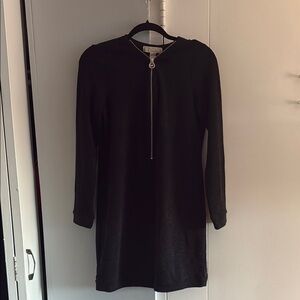 Michael Kors Classic Black Long Sleeve Dress